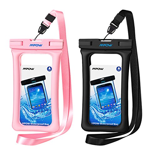 Mpow 084 Waterproof Phone Pouch Floating, IPX8 Universal Waterproof Case Underwater Dry Bag Compatible iPhone 11/Xs Max/Xr/X/8/8plus/7plus Galaxy s10/s9 Note 10/9 Google Pixel up to 6.5