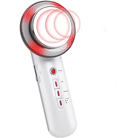 Amazon Co Jp Hansilk 音波痩身 美顔器 キャビテーション Ems 脂肪燃焼 セルライト除去 ダイエット マッサージ器 自宅エステ 家庭用 美顔機 痩身エステ Pse 日本語取扱説明書付き ビューティー