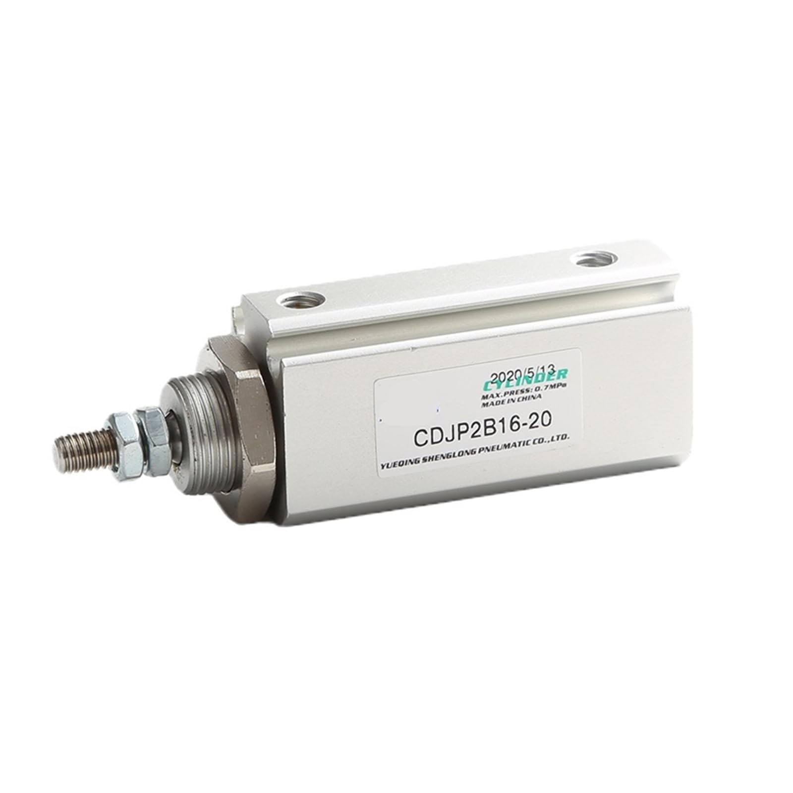 Cilindro magnético CDJP2B de doble efecto con carrera de 5mm para automatización compacta