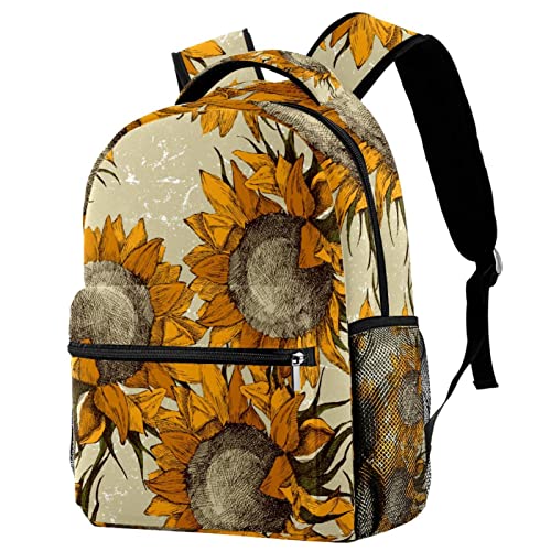 Sac à dos campus tournesol pour les cours et les escapades de week-end