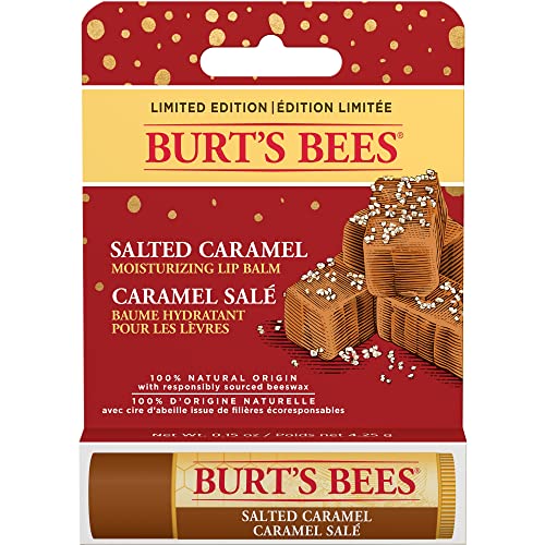 Bálsamo labial Burt's Bees | Bálsamo labial hidratante en sabor a caramelo salado, con...