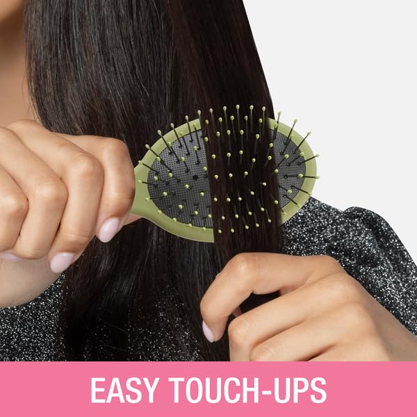 Miniatura 5 de Conair Juego de 3 cepillos desenredantes para cabello húmedo o seco, desenredante para todo tipo de cabello, cepillos para el cabello para mujeres,