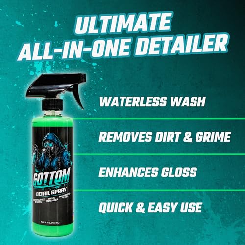 Gottom Detail Spray - Spray Detallador sin Agua 16 oz miniatura 3
