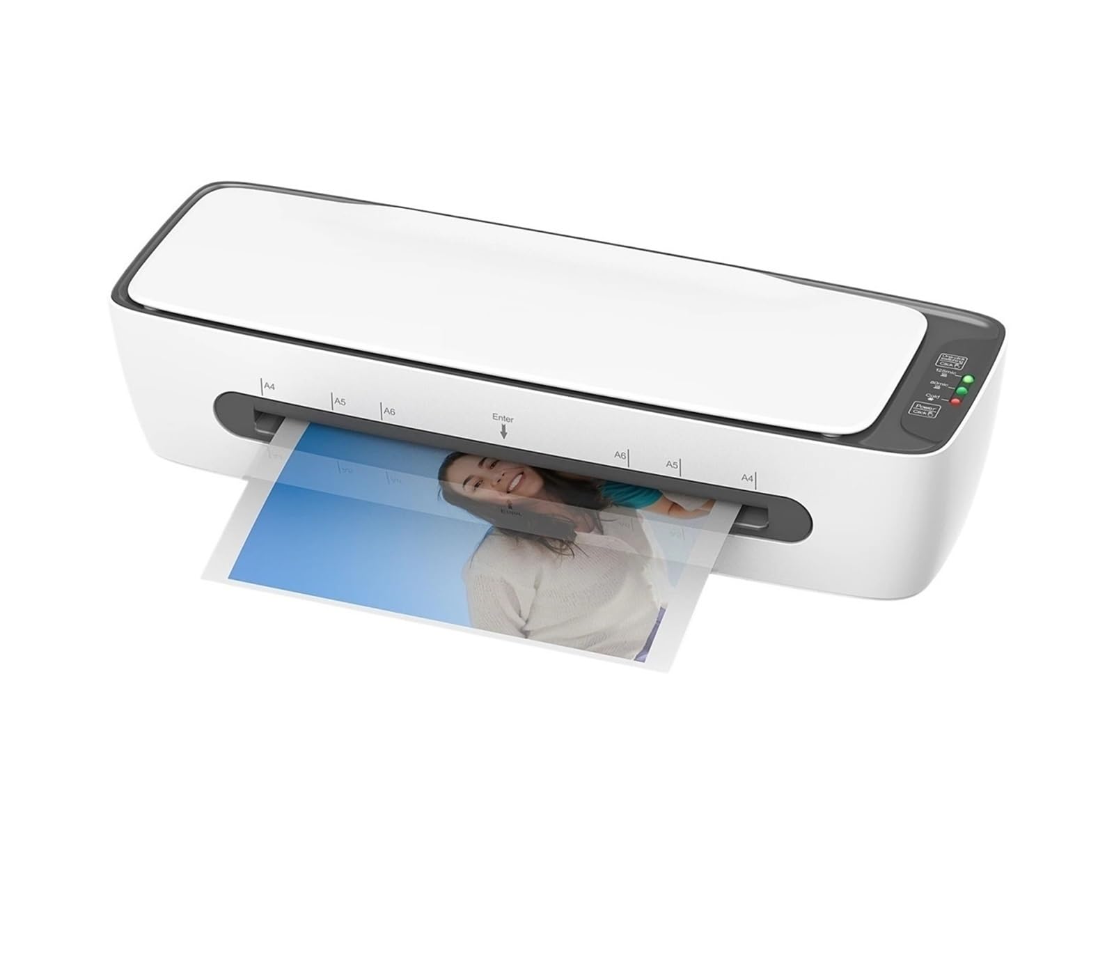 Plastificatrice A4, SL688 Set di Macchine plastificatrici da Tavolo Formato A4 Laminazione Multifunzionale a Caldo e Freddo a 2 Rotoli Larghezza Massima 9 Pollici per casa e Ufficio Scuola