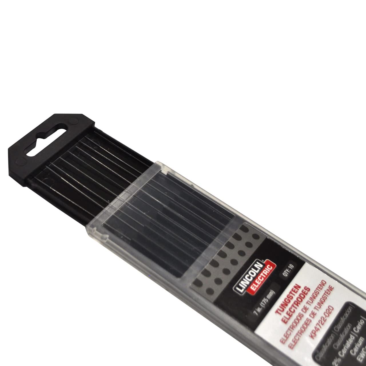 Lincoln Electric 2% Ceriated Tungsten Electrode, .020” x 7”, KP4722-020