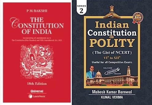 The Constitution Of India By PM Bakshi AND Indian Constitution &amp; POLITY | Mahesh Kumar Barnwal 2023