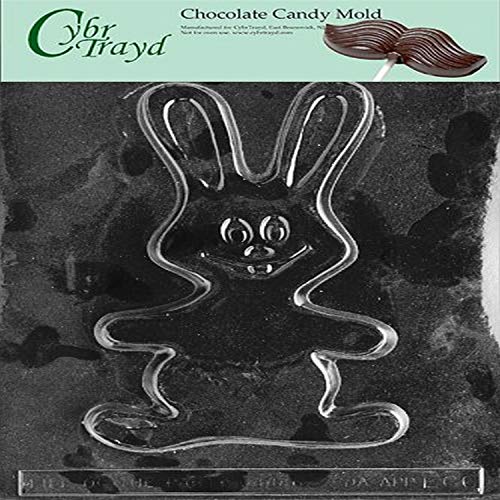 Small Smiling Bunny Chocolate Candy Mold