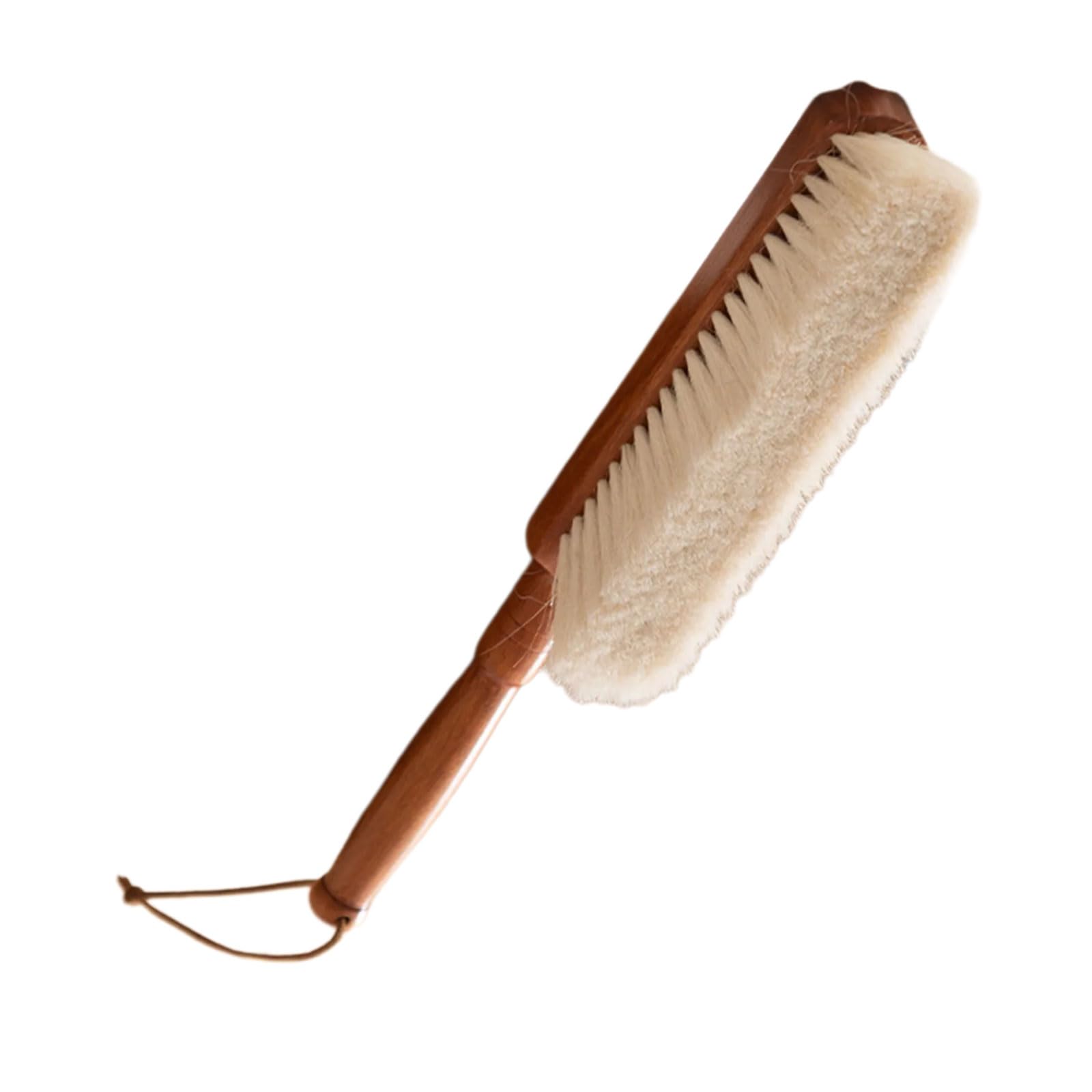 LIbgiubhy Ergonomic Wood Dusting Brushes Brush Soft Bristles Hand Broom For Home And Autos Care Car Detailing Brush Tool