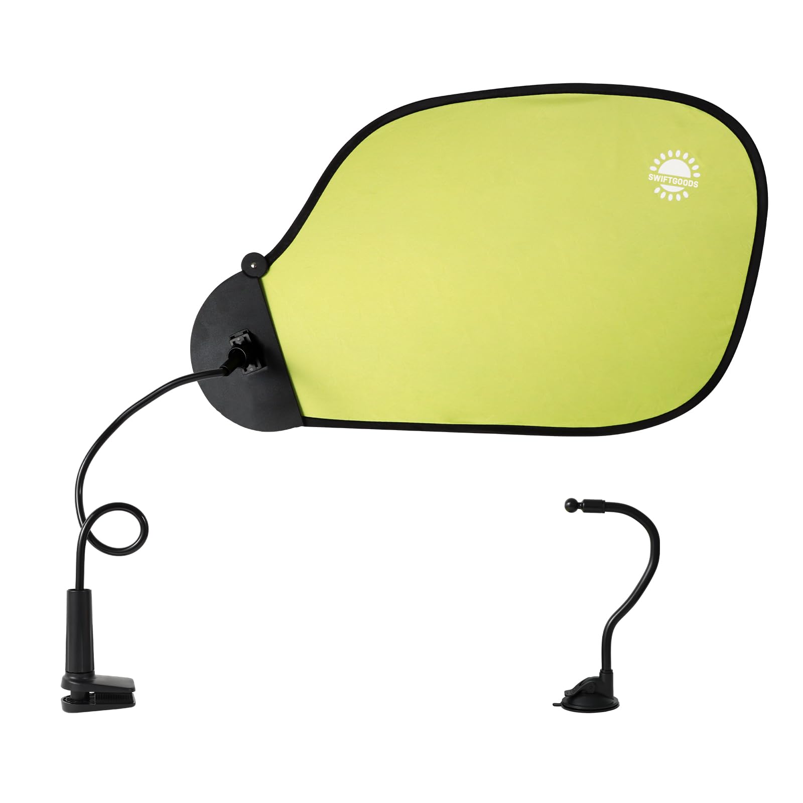 CKAGFOffice Desk Umbrella and Cabin Shade: Blocks Light, Glare and Interference, Professional, Adjustable Desk Accessories for Work Offices, Green