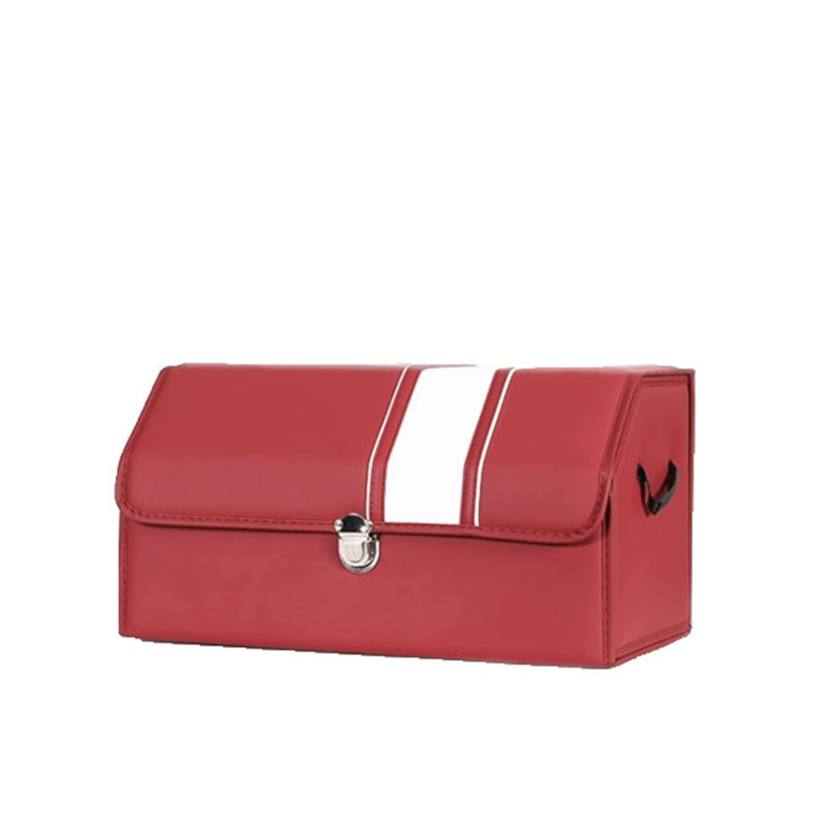 Duole Boîte de Rangement de Tronc de Voiture Lourde PP Planche imperméable Pliable de Voiture de Stockage de Voiture de Stockage en Cuir boîte de Finition Organiseur de Rangement Rangement