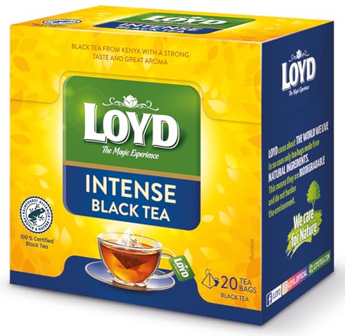 Loyd Intense Black Tea The Magic Experience Box of 20 Tea Bags