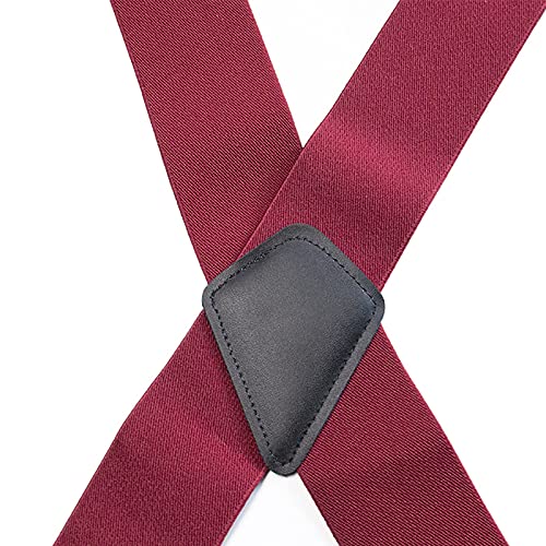 Verstelbare Elastische X Back Style Bretels Casual | Formele Zwarte Bretels Vader/Man Gift - Afbeelding 4