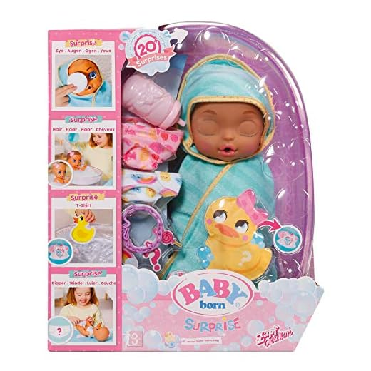 Baby Born 904114 Bathtub Surprise, Multi