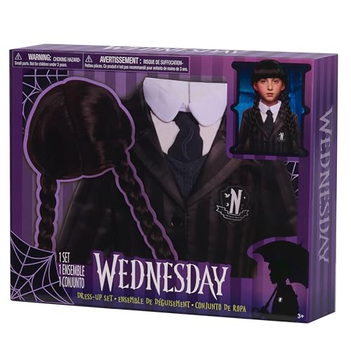 Disfraz Wednesday Addams 2 Piezas Talla 4-6 para Niñas miniatura 5