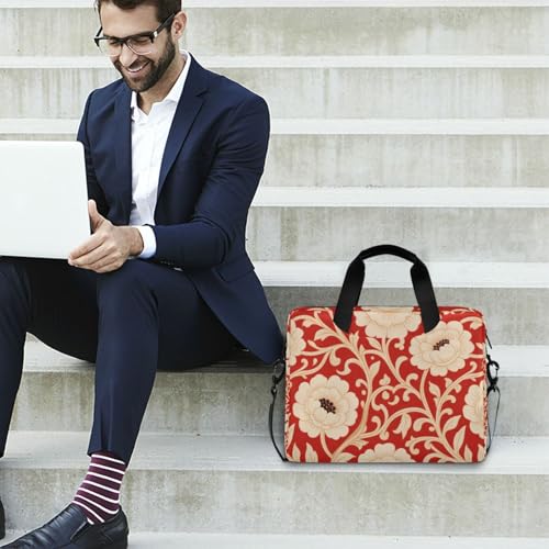 Laptop Bag Briefcase Portable Crossbody with Handle 15.6" miniatura 3