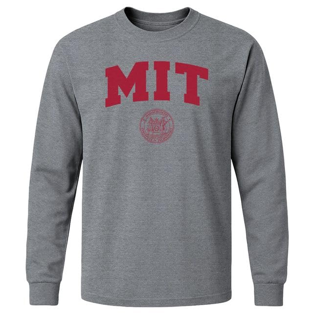 Barnesmith Long Sleeve Cotton Adult T-Shirt, Unisex, Heritage Logo, Grey