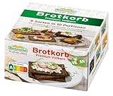 Mestemacher Vollkorn Brotkorb, vegan, Nutri Score A, 5 Sorten á 2 Scheiben Vollkorn Fitnessbrot, Pumpernickel, Leinsamenbrot, Vollkornbrot, Sonnenblumenbrot, 500g