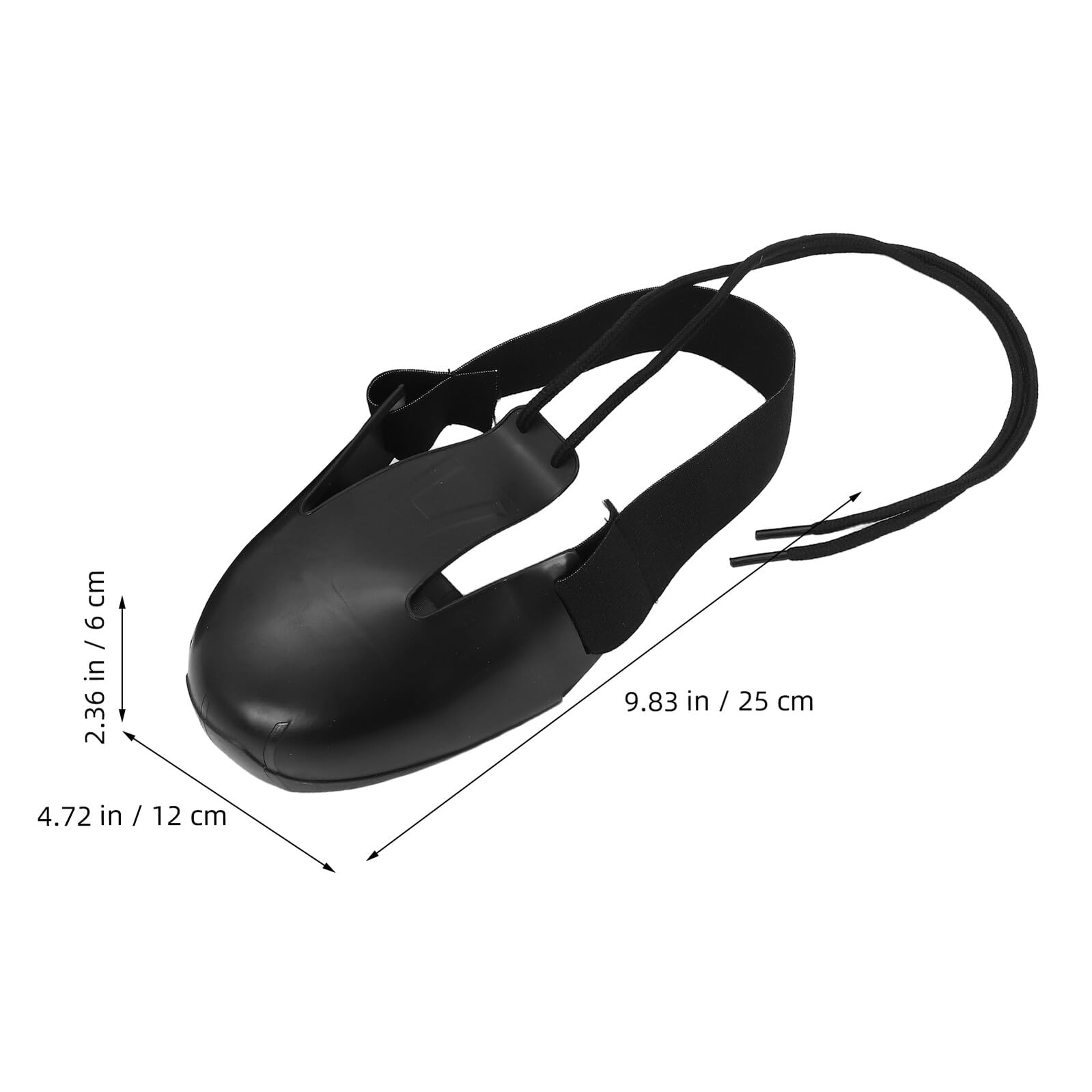 Lot De 2 Protège-Orteils Pour Chaussures De Travail Protection Métatarsienne Externe Noir