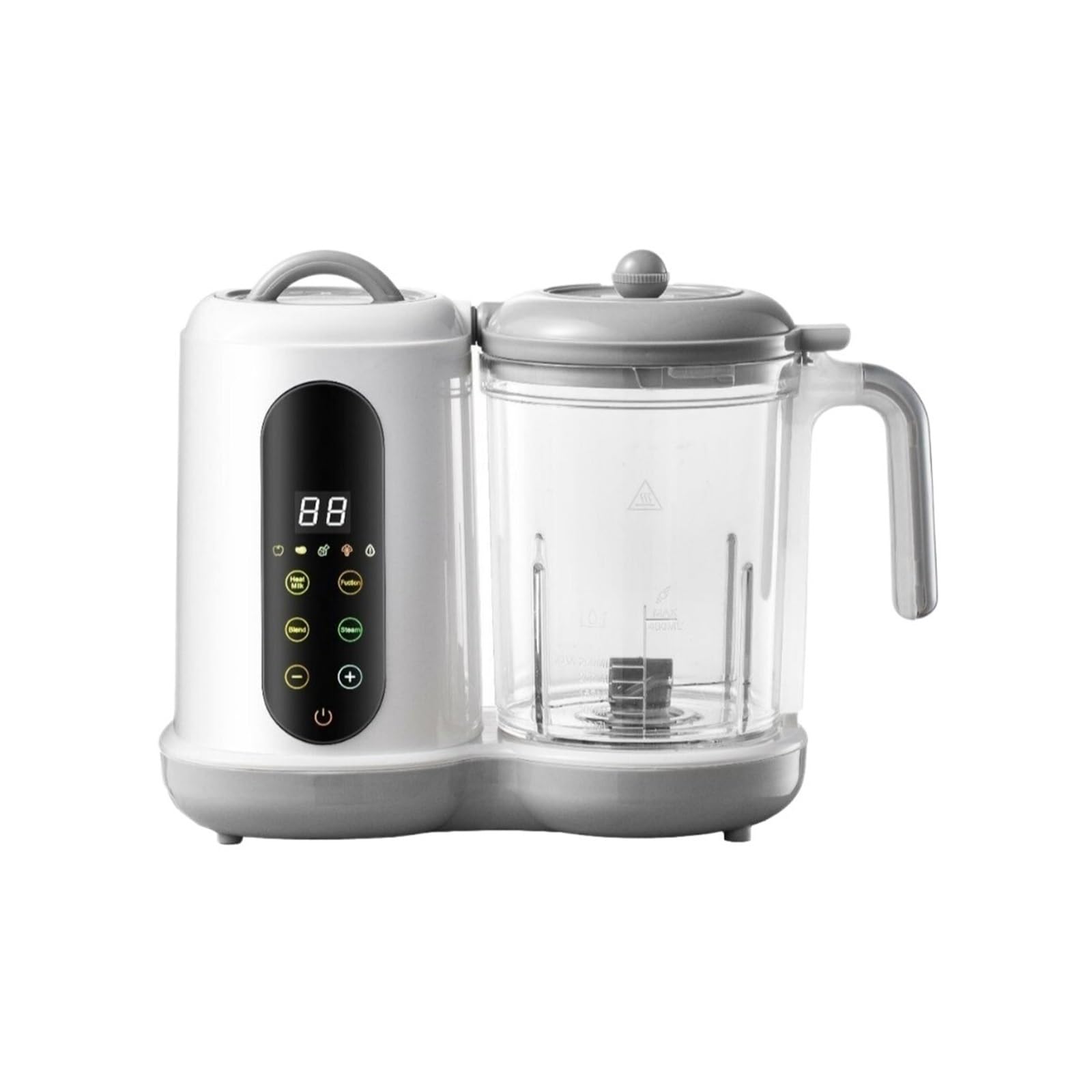 Automatyczny Elektryczny Blender Do Żywności, Wielofunkcyjny, Wodoodporny, Parowar I Mieszacz, Robot Kuchenny Dla Dzieci łAtwy W UżYciu