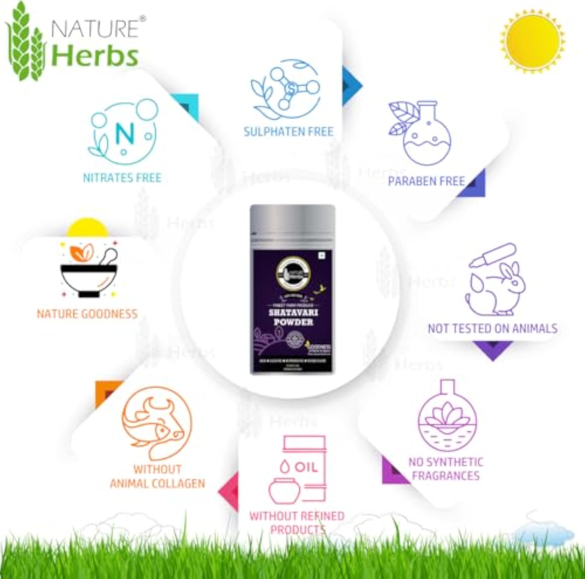 100% Pure Asparagus Racemosus Powder, 800g