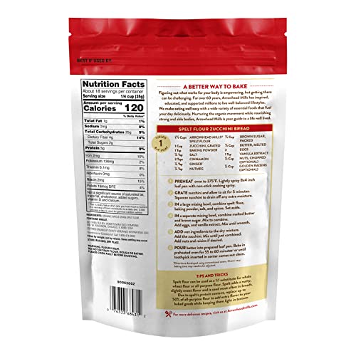 Arrowhead Mills, Organic Spelt Flour, 22 Ounce #TOP1