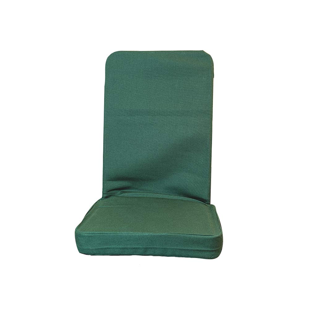 Original BackJack -Made in The USA- Folding Tough Duck Forest Lightweight Floor Seating Chair for Gaming, Families, Parents, Daycare, Back Support, Reading, Yoga, Meditation, Dorm