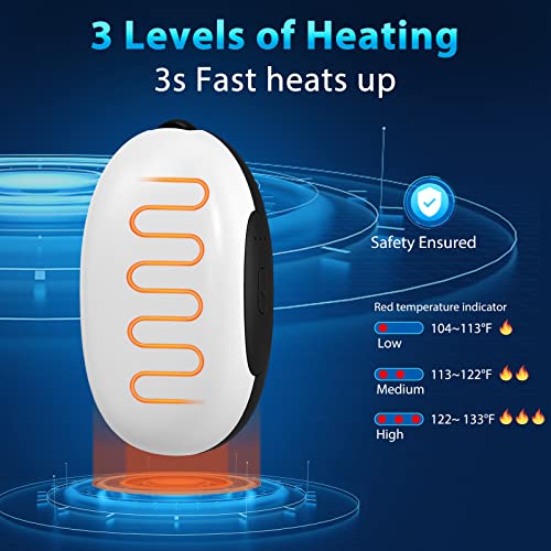 Rechargeable Hand Warmer, Electric Pocket Usb Hand Warmer, 2 In 1 5000Mah Hand Warmer Power Bank Portable, Warm Gift For Men Women Kids #TOP1