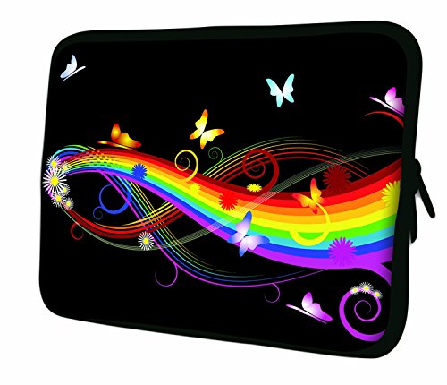 Preisvergleich Produktbild Ektor Ltd Herren Jeanshose Butterflies & Rainbows