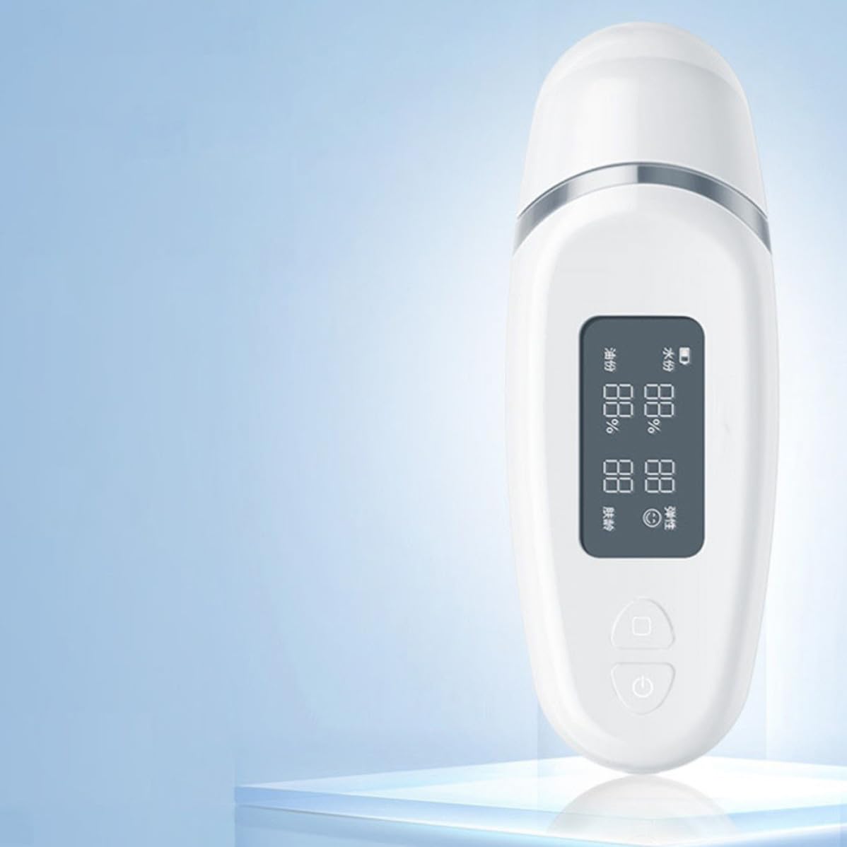 Analizador de Humedad Cutánea para Mujeres, Abs, 5v1a