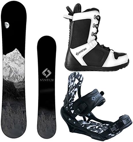 System MTN and APX Complete Men's Snowboard Package