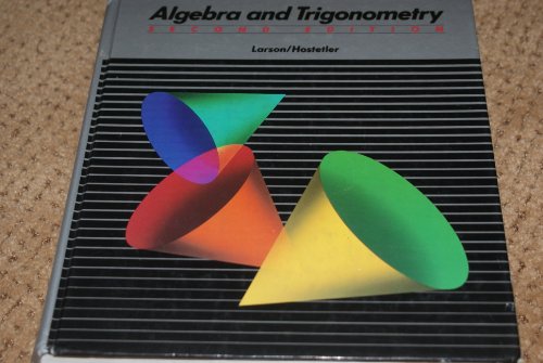 Algebra and trigonometry 0669162698 Book Cover