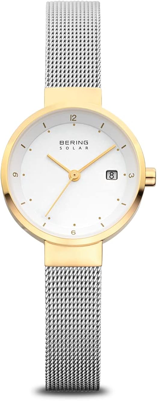 bering solar powered watch