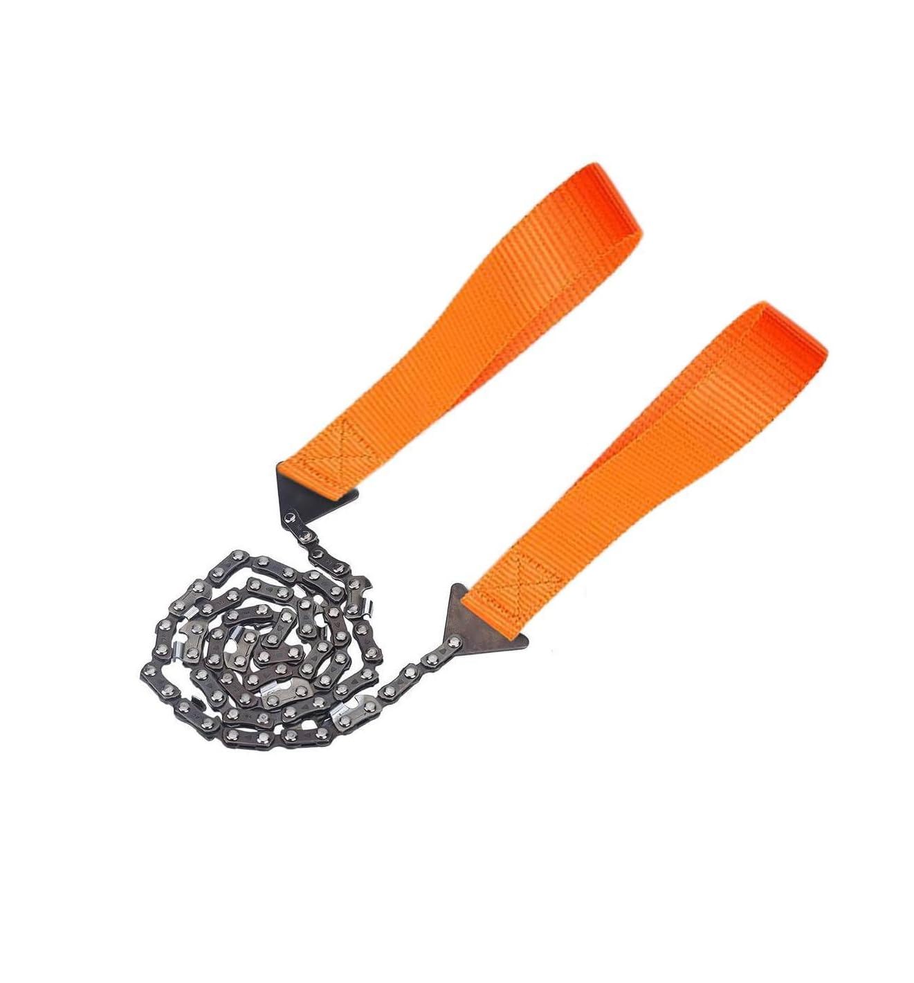 PUSHKH Manual Hand Chain Saw with 68 Steel Teeth Folding Pocket Chainsaw For Camping Gardening Cutting Wood Tree Branches with Storage Pouch (B0D7W2V3QR) Amazon Price History, Amazon Price Tracker