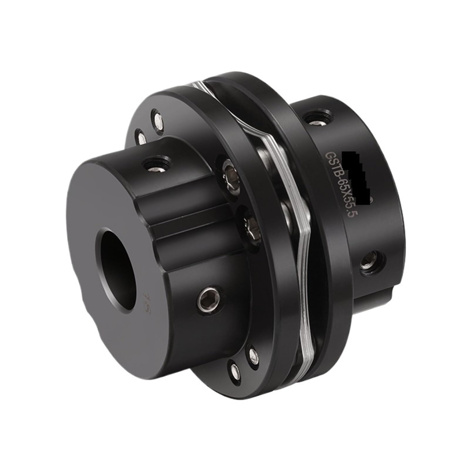Acoplamiento de eje de diafragma simple con ranura de chaveta, tipo escalonado, con rigidez de tornillo GSTB 8(18-18mm)