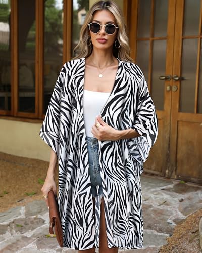 Image of Swimsuit Coverups for Women Sarong Beach Bikini Wrap Sheer Short Skirt Chiffon Scarf for Swimwear