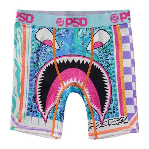 Image of PSD Underwear Youth Boys Boxer Brief - Various Print Comfortable Active Underwear for Boys, Kids Boys Underwear Packs