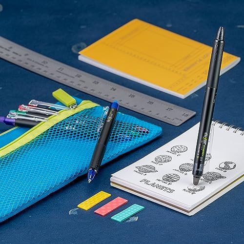 PILOT, FriXion Synergy Clicker Erasable, Refillable, Retractable Gel Ink Pens, Extra Fine Point 0.5 mm, Pack of 12, Blue Ink by Pilot - Used condition - Image 8