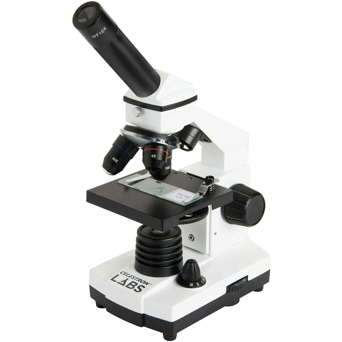 44128 CL-CM800 Compound Microscope, 40x-800x Magnification, White