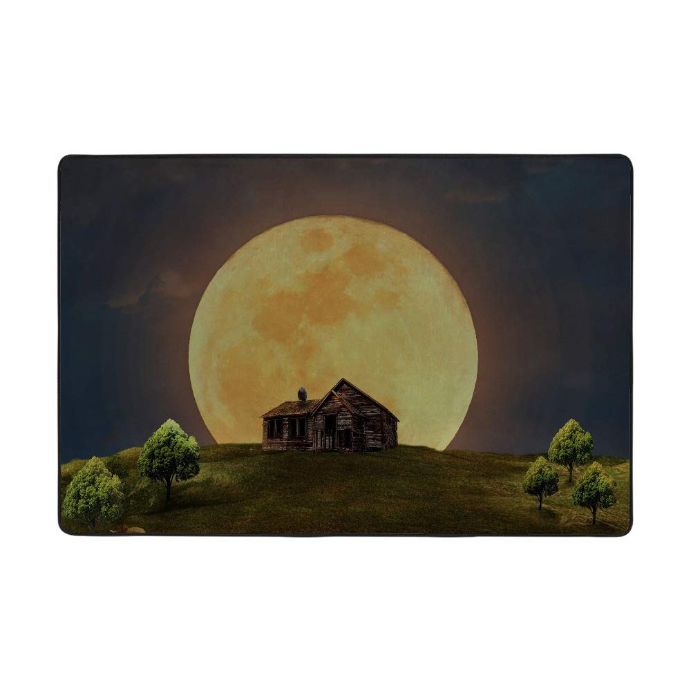 Tapis de salon lune 183x122 Ruchen pour créer un coin lecture cosy