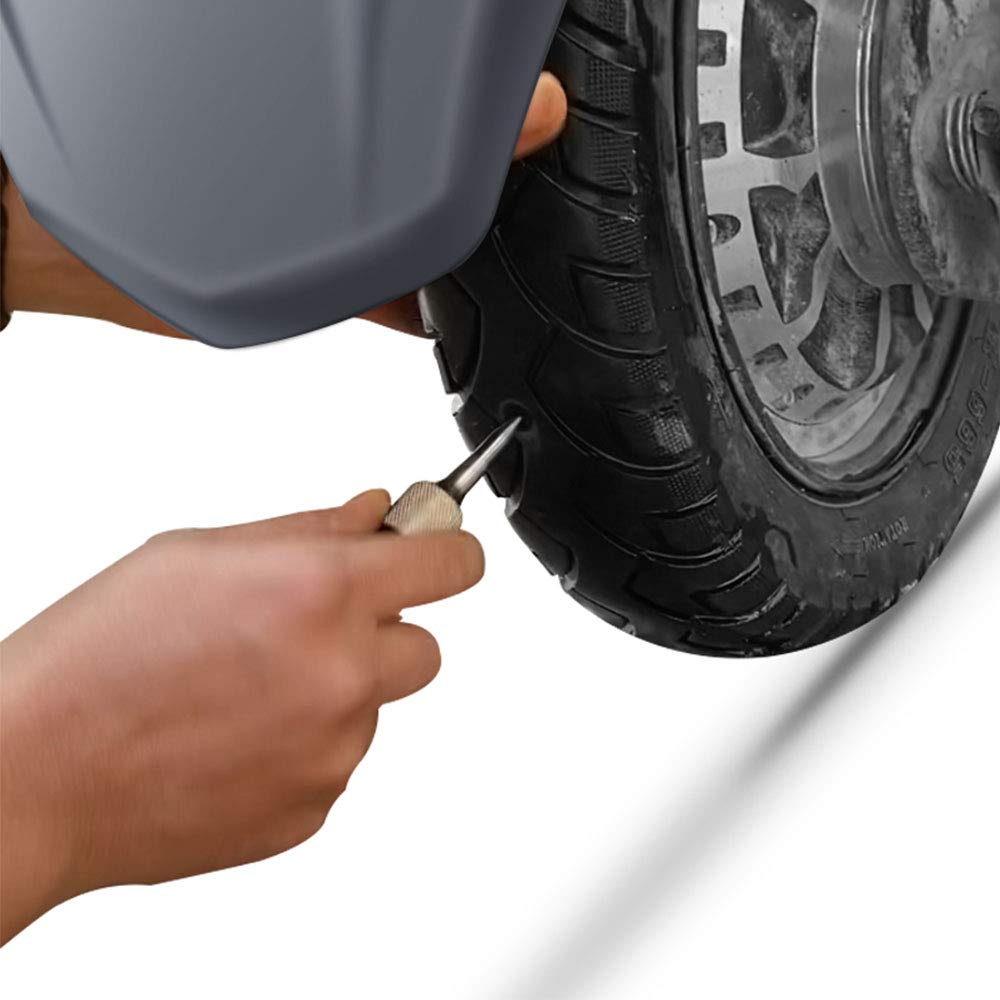 Kit de reparación de neumáticos de motocicleta para coche, kit de reparación de neumáticos, 7 unidades