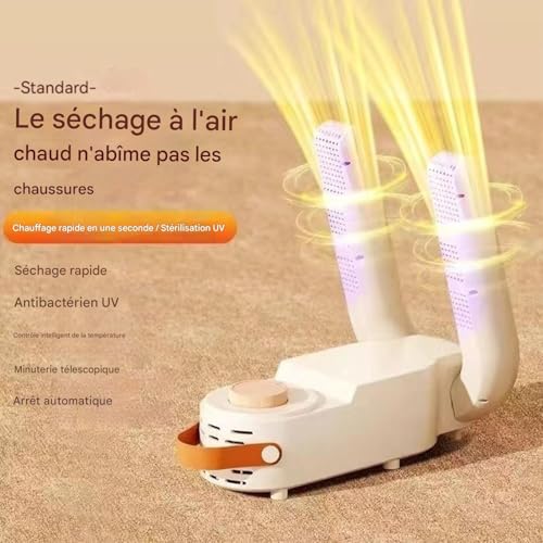 Séchoir à chaussures portable éliminateur d'odeur pour bottes humides - 4