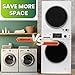 Equator Pet Stackable 13 lbs Washer 1.6cf +3.5cf Vented Sensor Knob Dryer