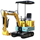 MACHPRO 13.5hp 1 Ton Mini Excavator Trench Digger...