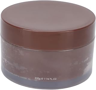 220g Esfoliante Corporal, Ingredientes Suaves Esfoliante Limpeza Profunda Botânica Açúcar Esfoliante Corporal para Rosto Corpo Corpo Pé, Esfoliante Sal Esfoliante para Esfoliar e Hidratar a Pele