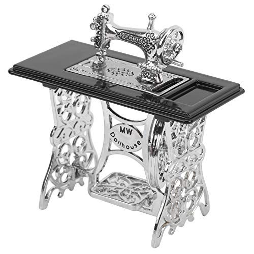 Encuentra reviews de Mueble maquina coser que Puedes comprar On-line. 30 Muebles de máquina de Coser en Miniatura Vintage para Accesorio de decoración de casa de muñecas 1/12