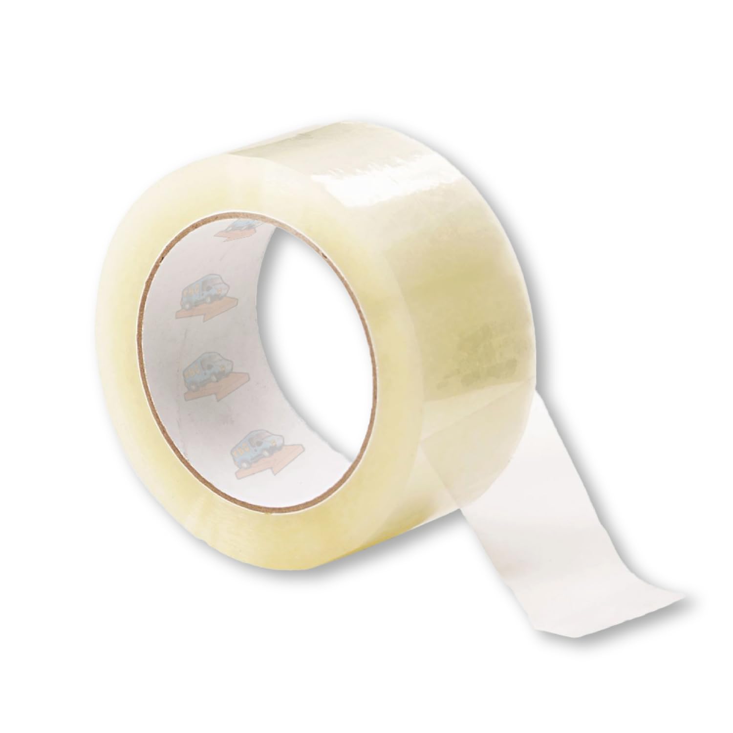 36 Rotoli Nastro Adesivo Silenzioso da Imballaggio Resistente 132m x 50mm, Nastro Trasparente per Scatole Trasloco e Spedizioni, per Ufficio e Magazzino (36, Trasparente)