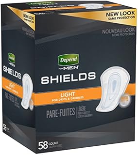 Light Men's Pads - Depends - Incontinence Pads