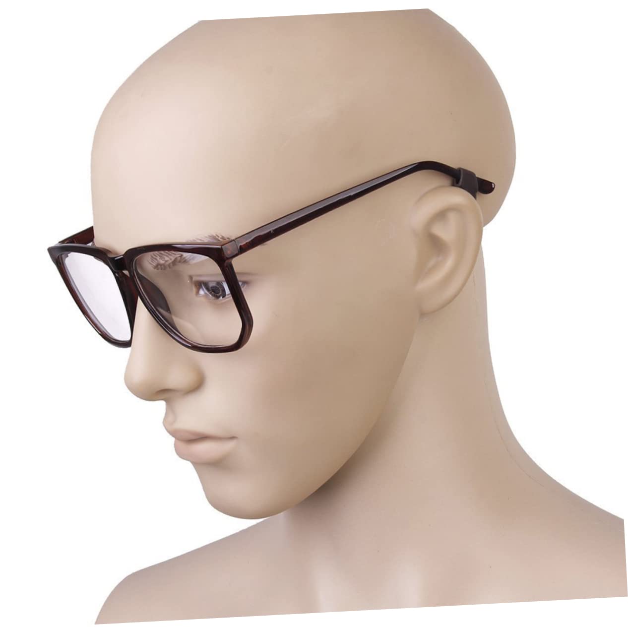 Holibanna Comfortable Silicone Slip Ear Hook Glasses Accessories Durable Eyeglass Temple Tips for Outdoor Sports and Travel Black for Secure Fit