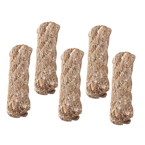 Toddmomy 5pcs Jute Rope Wick Cord Outdoor Camping Hiking Fire Starter Ropes Jute for Outdoor Camping