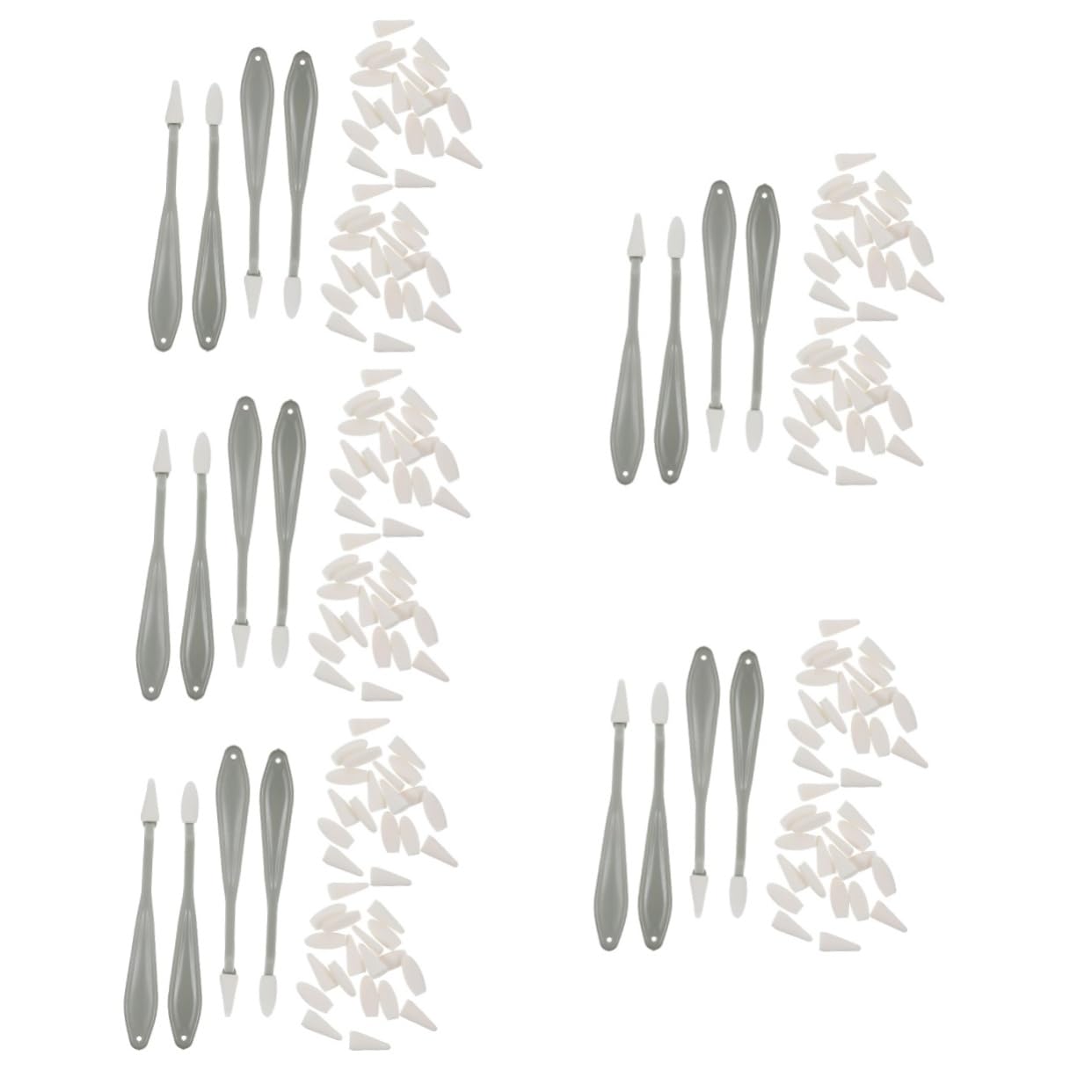 DOITOOL 10 Ensembles Outils de Lot de Gommes à Estomper et Crayon Éponge pour Fusains Accessoires Artiste pour Détails